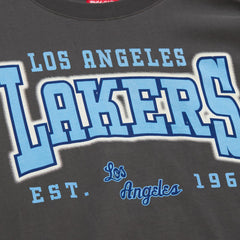 Mitchell & Ness Los Angeles Lakers Women's Hardwood Classics Oversized Boyfriend T-Shirt