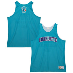 Mitchell & Ness Charlotte Hornets Hardwood Classics Reversible Mesh Practice Jersey