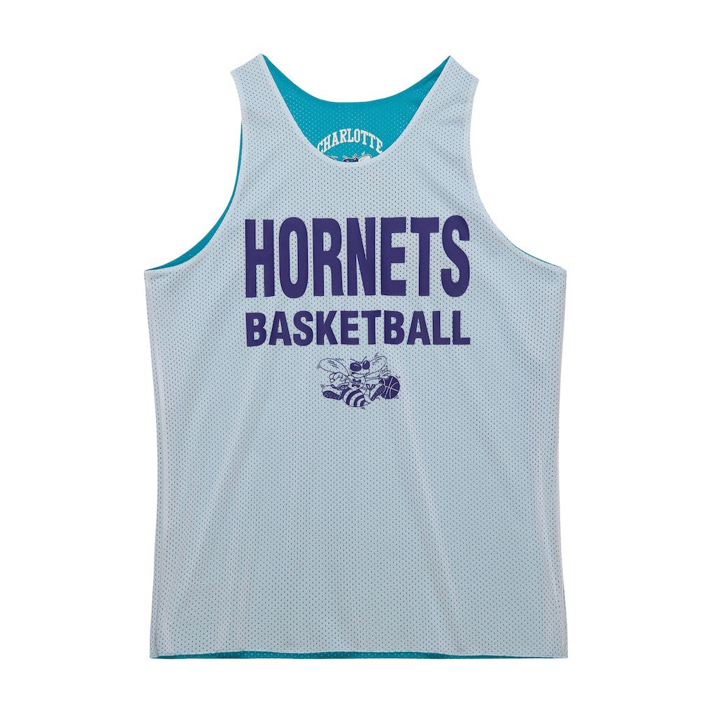 Mitchell & Ness Charlotte Hornets Hardwood Classics Reversible Mesh Practice Jersey