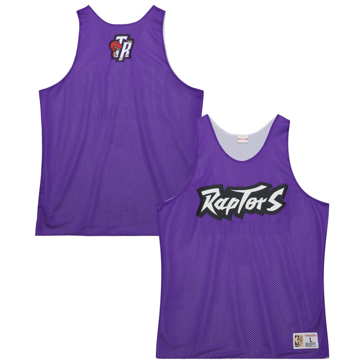 Mitchell & Ness Toronto Raptors Hardwood Classics Reversible Mesh Practice Jersey