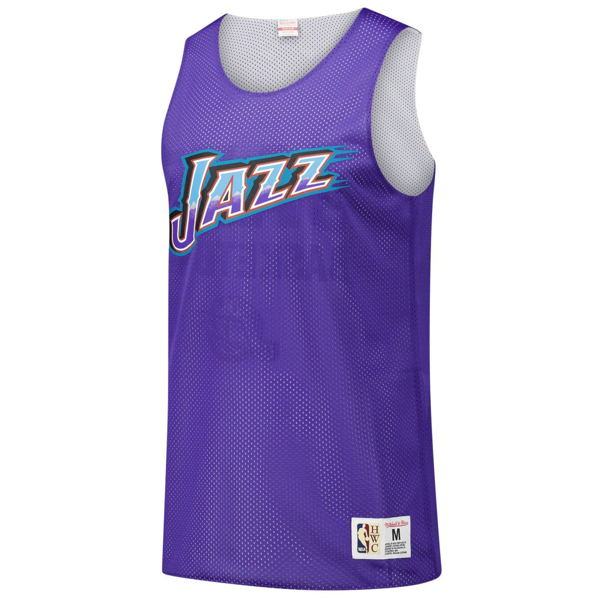 Mitchell & Ness Utah Jazz Hardwood Classics Reversible Mesh Practice Jersey