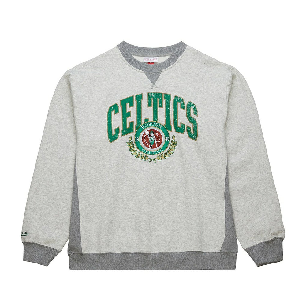 Mitchell & Ness Boston Celtics Vintage Logo Pullover Sweatshirt