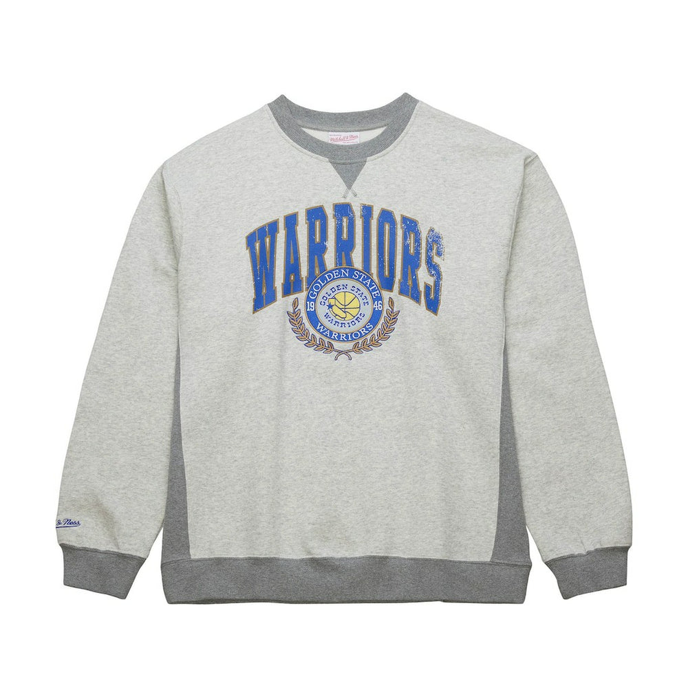 Mitchell & Ness Golden State Warriors Vintage Logo Pullover Sweatshirt sale