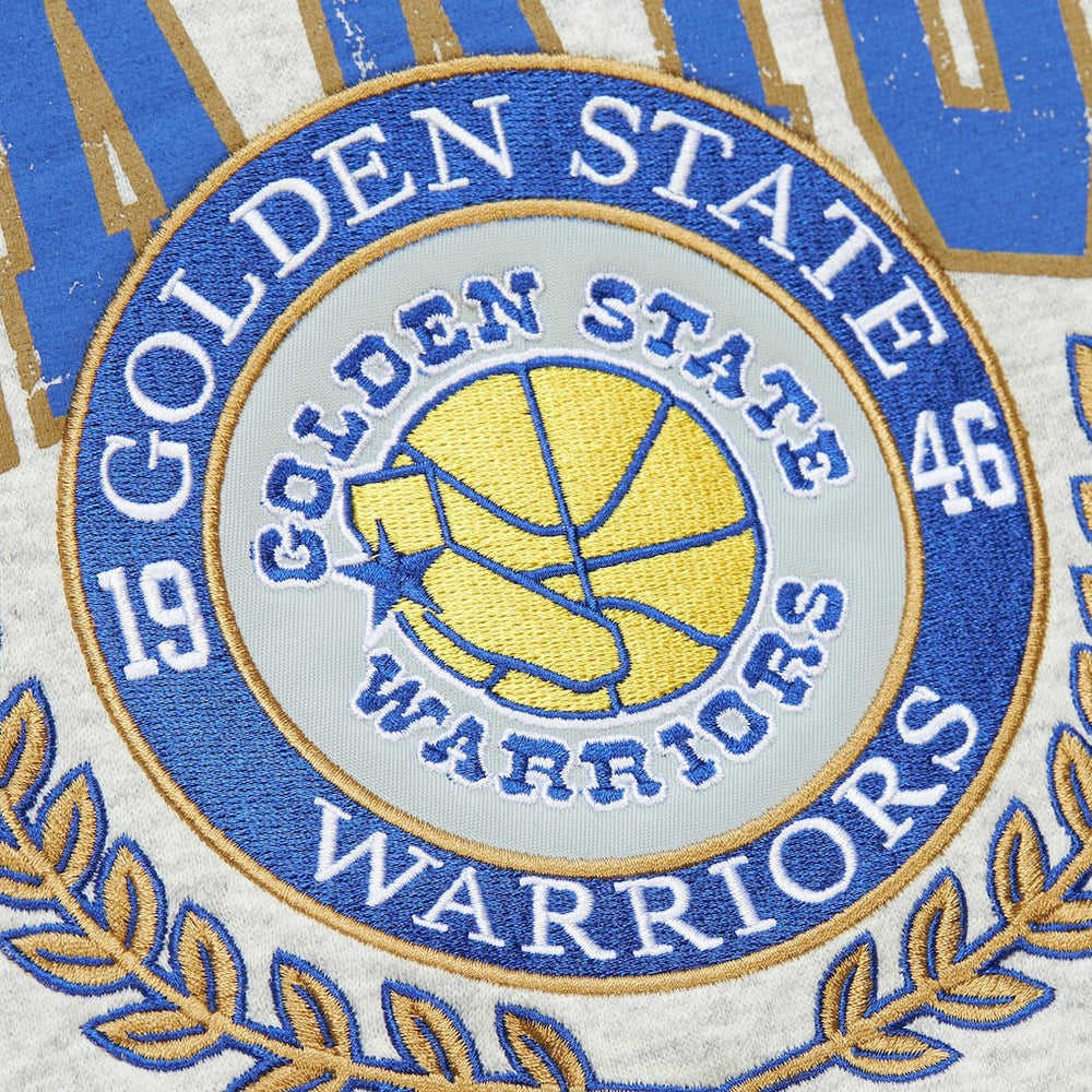 Mitchell & Ness Golden State Warriors Vintage Logo Pullover Sweatshirt sale