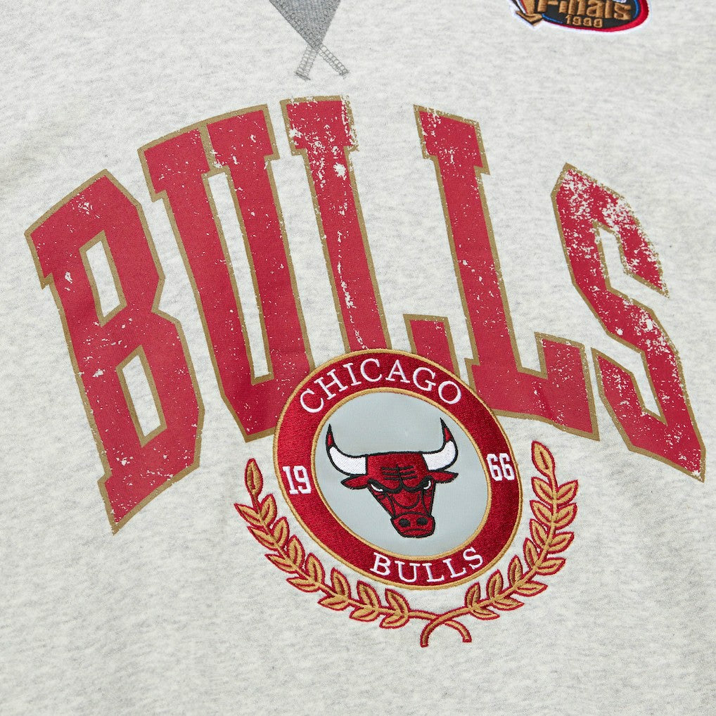 Mitchell & Ness Chicago Bulls Vintage Logo Pullover Sweatshirt