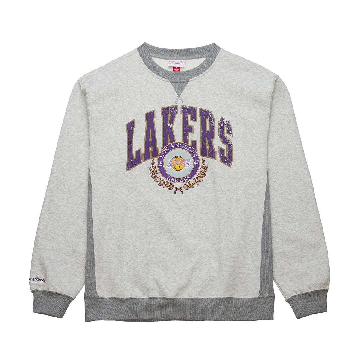 Mitchell & Ness Los Angeles Lakers Vintage Logo Pullover Sweatshirt