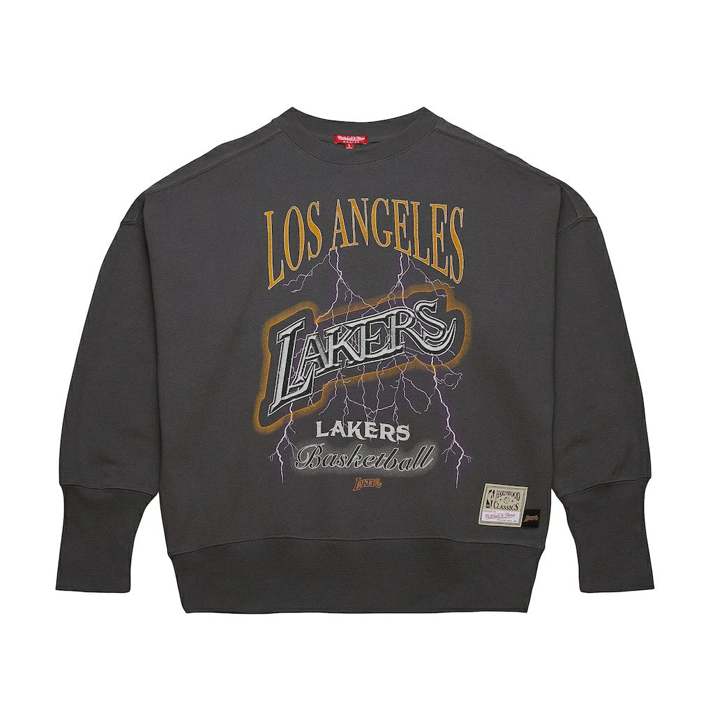 Mitchell & Ness Los Angeles Lakers Women's Hardwood Classics Lightweight Pullover Sweatshirt