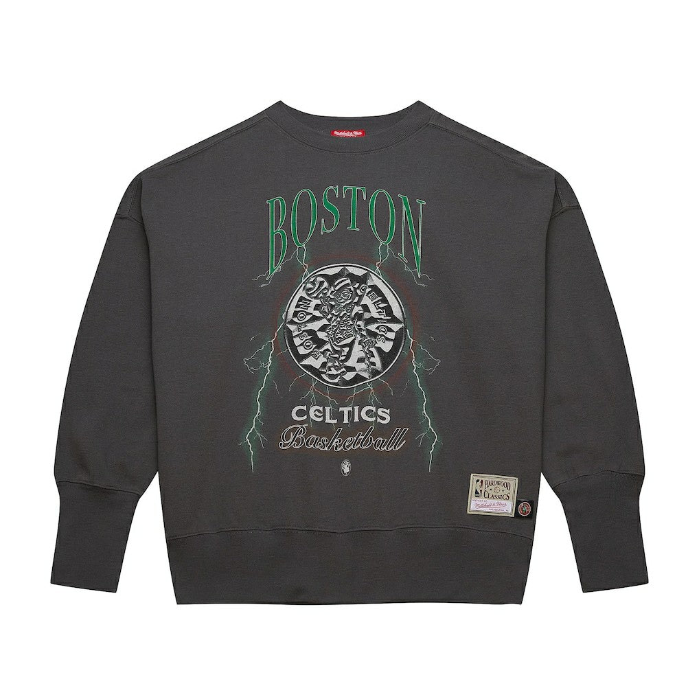 Mitchell & Ness Boston Celtics Women's Hardwood Classics Lightweight Pullover Sweatshirt
