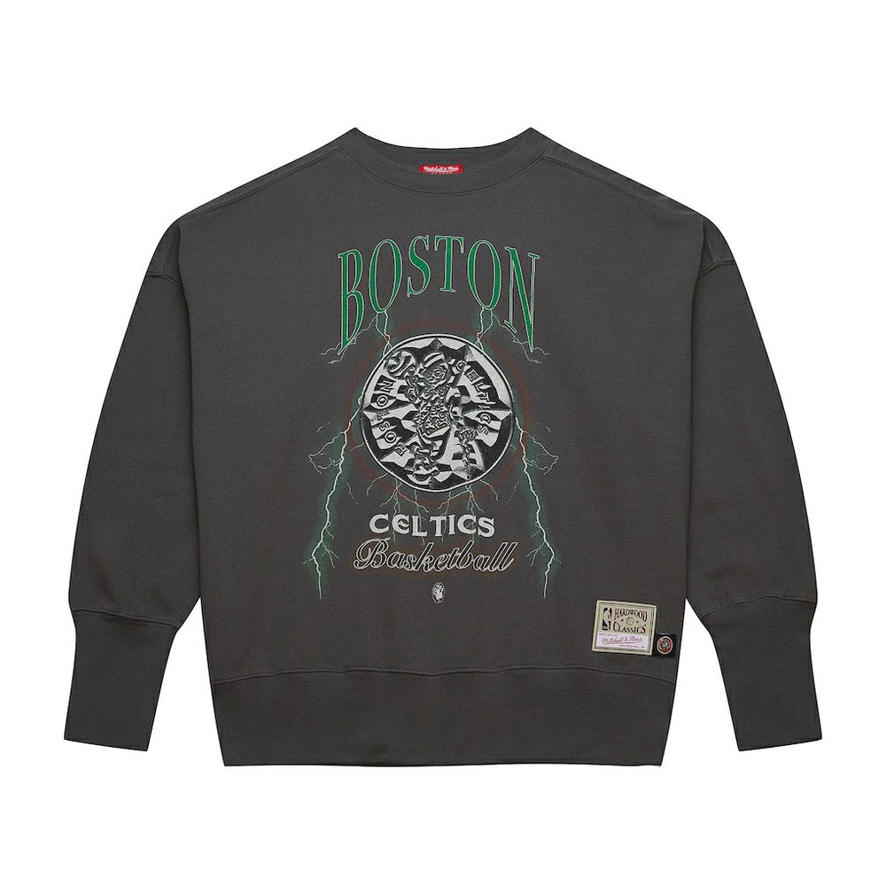 Mitchell & Ness Boston Celtics Women's Hardwood Classics Lightweight Pullover Sweatshirt