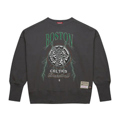Mitchell & Ness Boston Celtics Women's Hardwood Classics Lightweight Pullover Sweatshirt