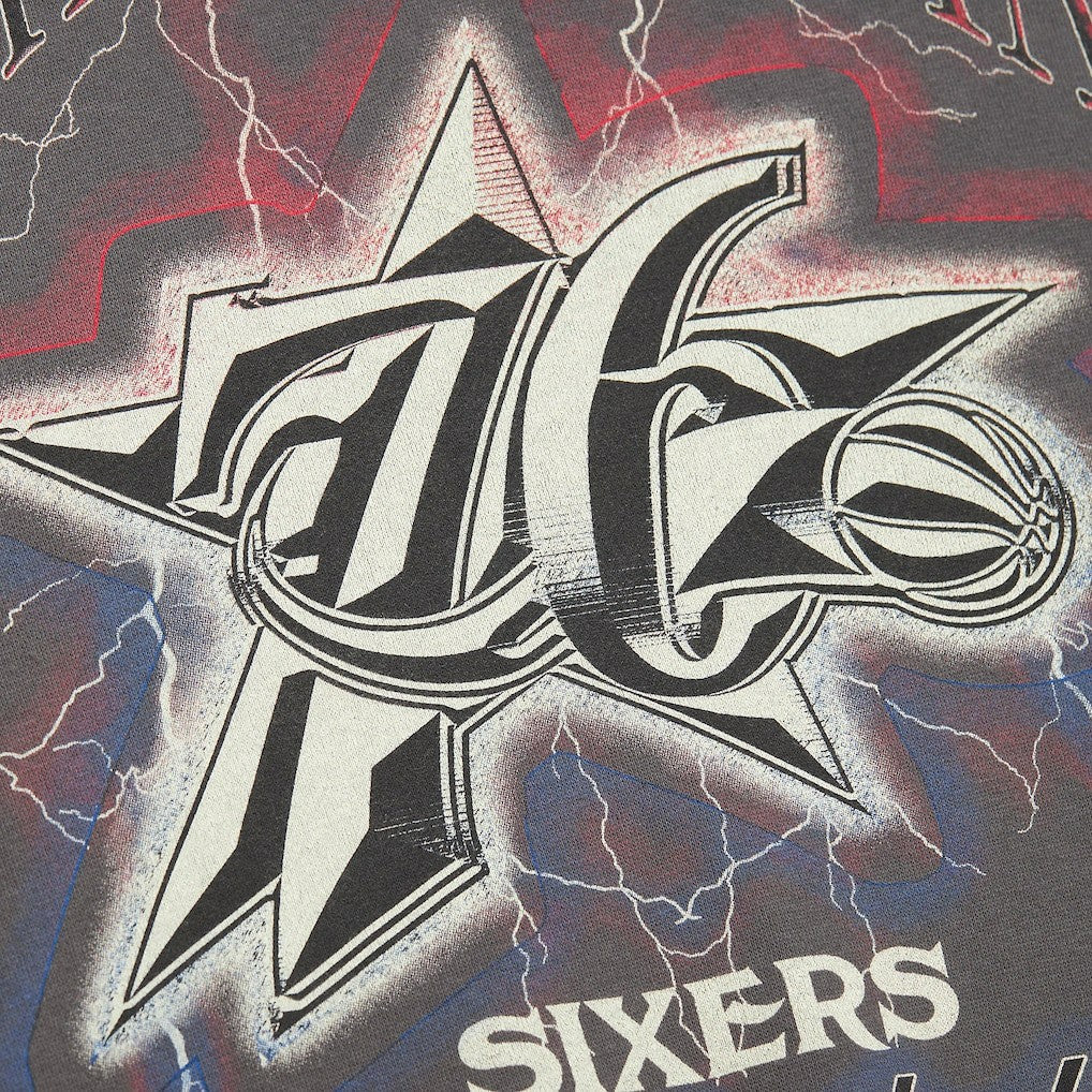 Mitchell & Ness Philadelphia 76ers Women's Hardwood Classics Lightweight Pullover Sweatshirt