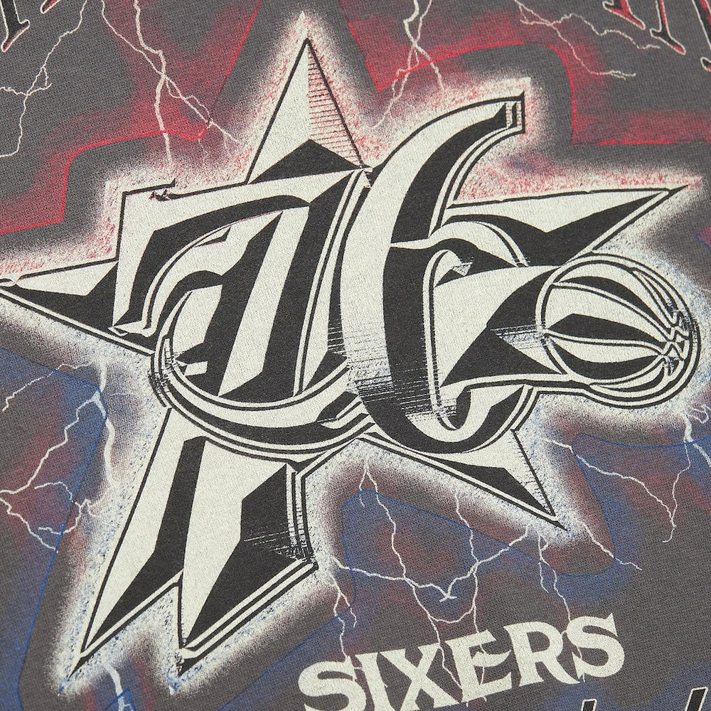 Mitchell & Ness Philadelphia 76ers Women's Hardwood Classics Lightweight Pullover Sweatshirt