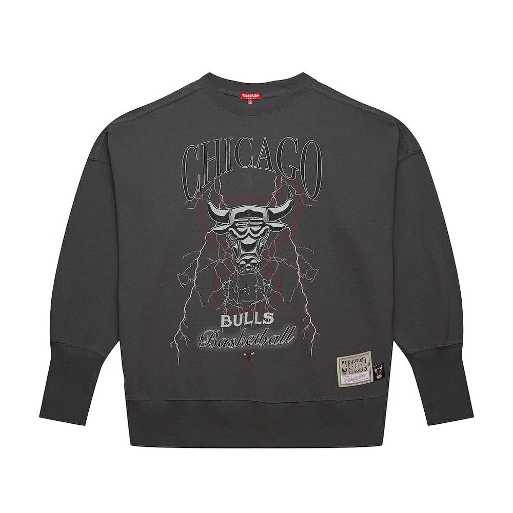 Mitchell & Ness Chicago Bulls Women's Hardwood Classics Lightweight Pullover Sweatshirt