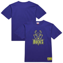 Mitchell & Ness Milwaukee Bucks Hardwood Classics Neon Nights Premium T-Shirt