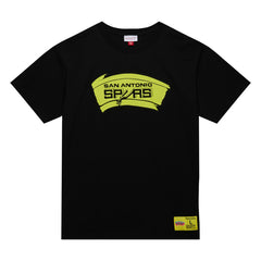 Mitchell & Ness San Antonio Spurs Hardwood Classics Neon Nights Premium T-Shirt