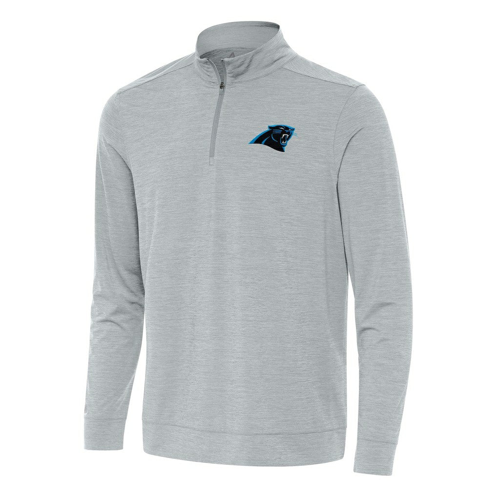 Antigua Bright Quarter-Zip Top - Carolina Panthers Tops
