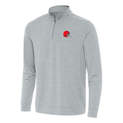 Antigua Bright Quarter-Zip Top - Cleveland Browns Tops