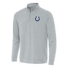 Antigua Bright Quarter-Zip Top - Indianapolis Colts Tops