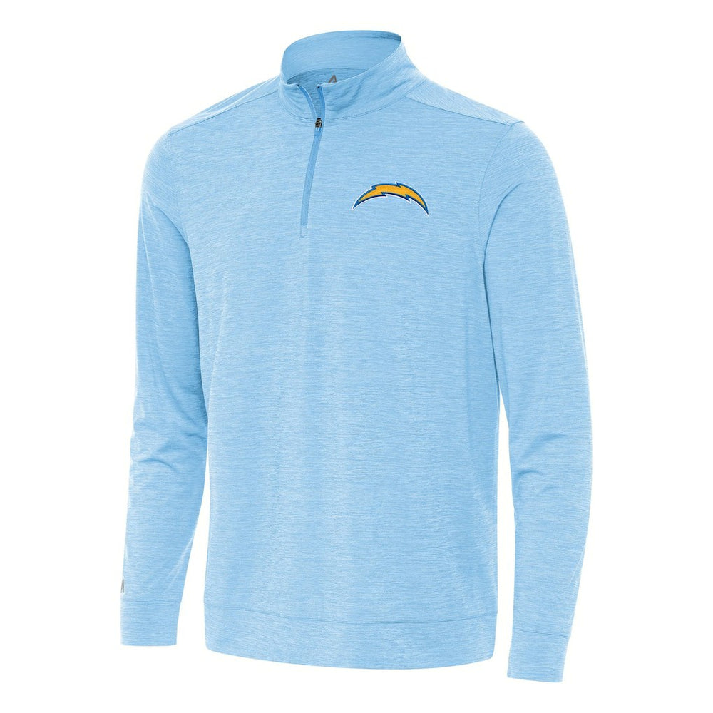 Antigua Bright Quarter-Zip Top - Los Angeles Chargers Tops