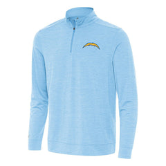 Antigua Bright Quarter-Zip Top - Los Angeles Chargers Tops