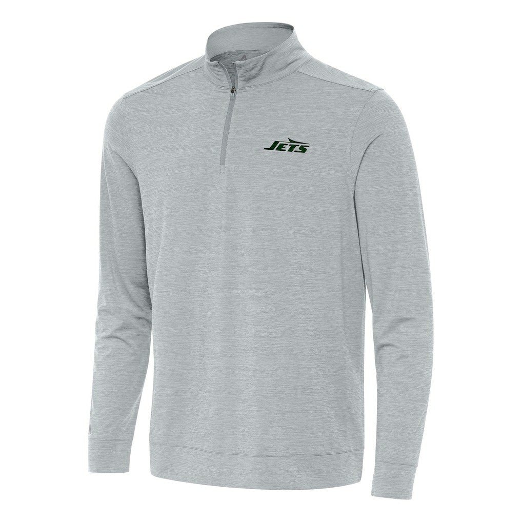 Antigua Bright Quarter-Zip Top - New York Jets Tops