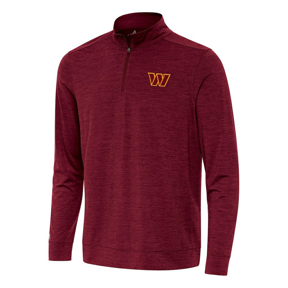 Antigua Bright Quarter-Zip Top - Washington Commanders Tops
