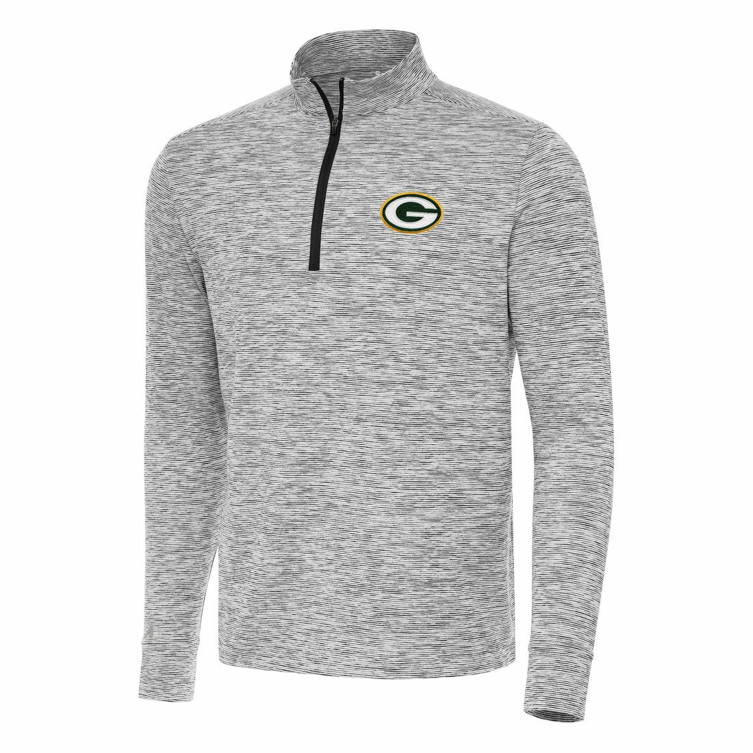 Antigua Cause Quarter-Zip Top - Green Bay Packers Tops