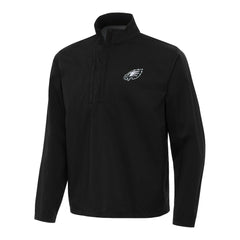Antigua Brisk Quarter-Zip Pullover Jacket - Philadelphia Eagles Pullover