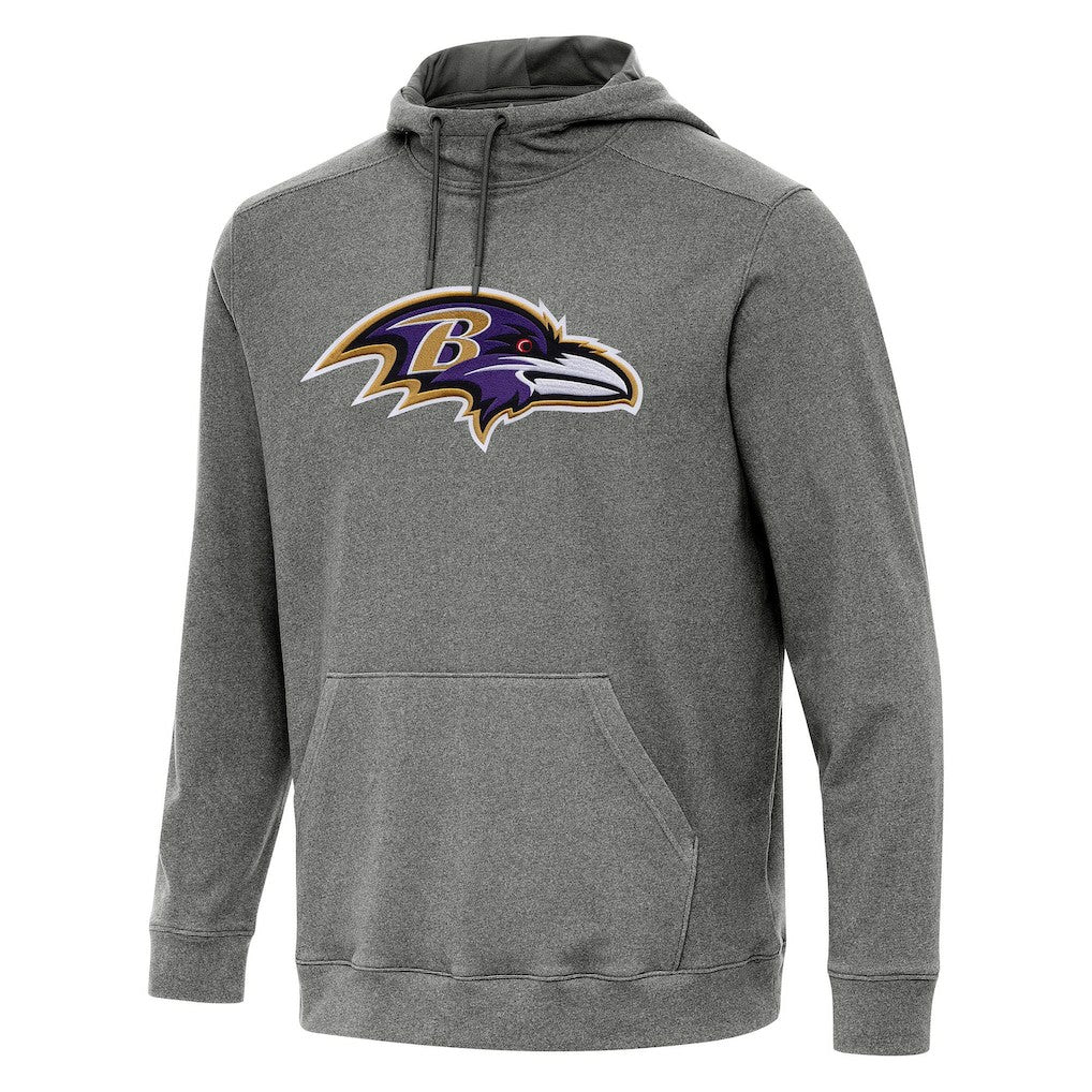 Antigua Cloud Pullover Hoodie - Baltimore Ravens Hoodies