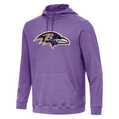 Antigua Cloud Pullover Hoodie - Baltimore Ravens Hoodies