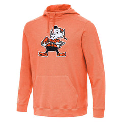 Antigua Cloud Pullover Hoodie - Cleveland Browns Hoodies