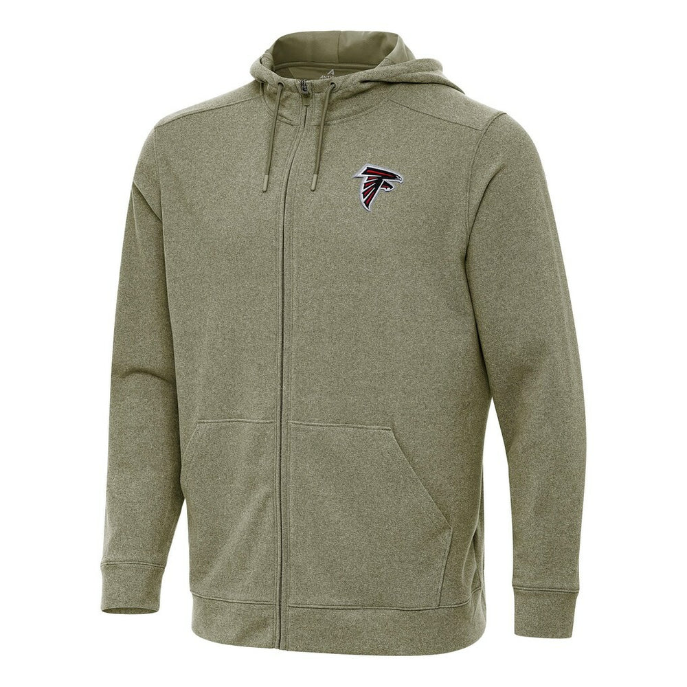 Antigua Effortless Full-Zip Hoodie - Atlanta Falcons Hoodies