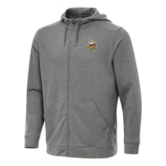 Antigua Effortless Full-Zip Hoodie - Minnesota Vikings Hoodies