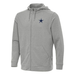 Antigua Effortless Full-Zip Hoodie - Dallas Cowboys Hoodies