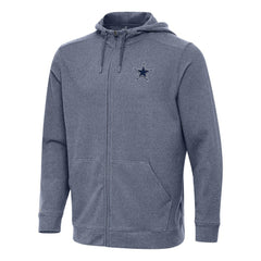 Antigua Effortless Full-Zip Hoodie - Dallas Cowboys Hoodies