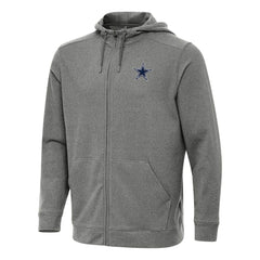 Antigua Effortless Full-Zip Hoodie - Dallas Cowboys Hoodies