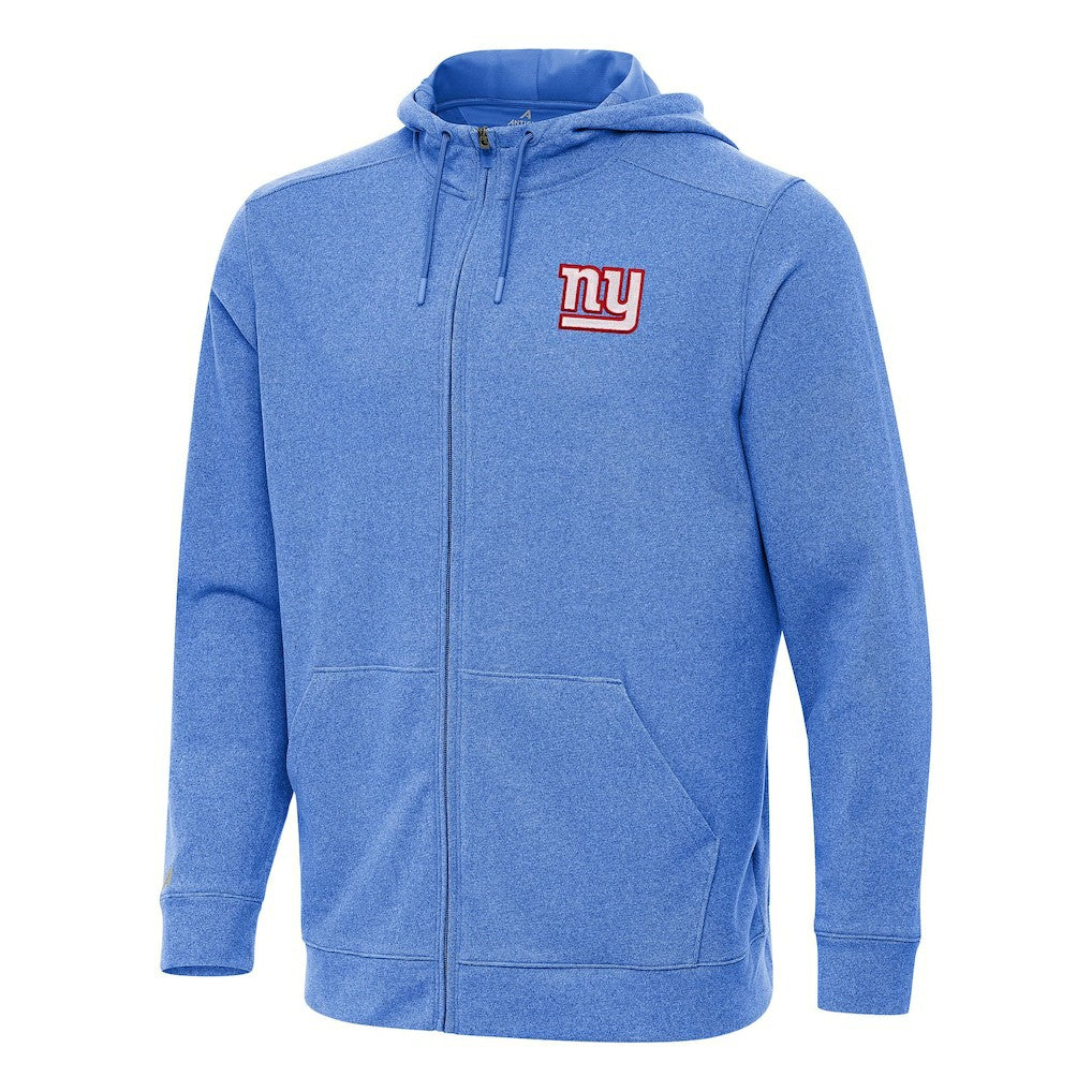 Antigua Effortless Full-Zip Hoodie - New York Giants Hoodies