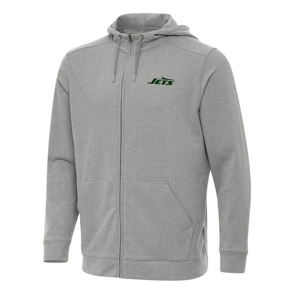 Antigua Effortless Full-Zip Hoodie - New York Jets Hoodies