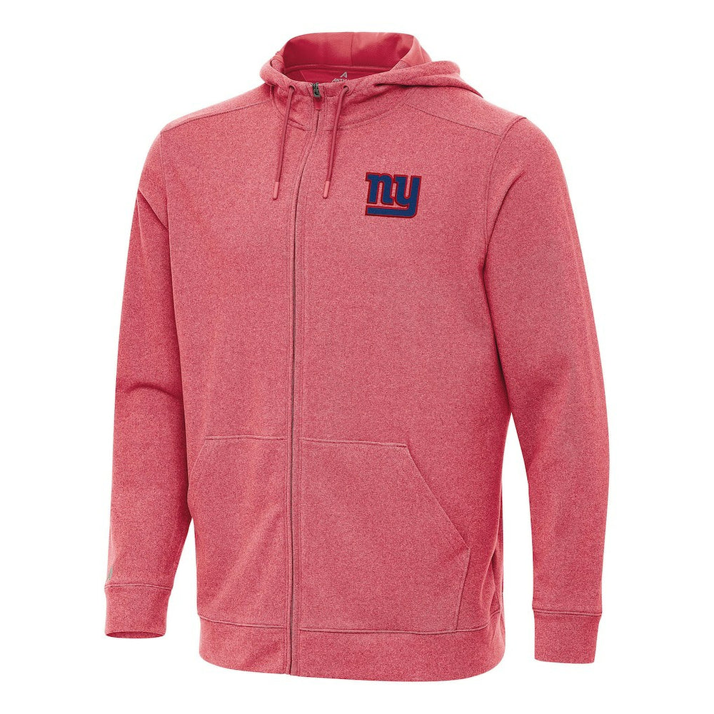Antigua Effortless Full-Zip Hoodie - New York Giants Hoodies
