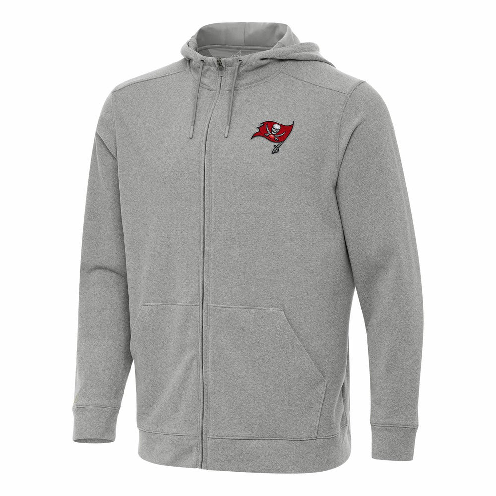 Antigua Effortless Full-Zip Hoodie - Tampa Bay Buccaneers Hoodies