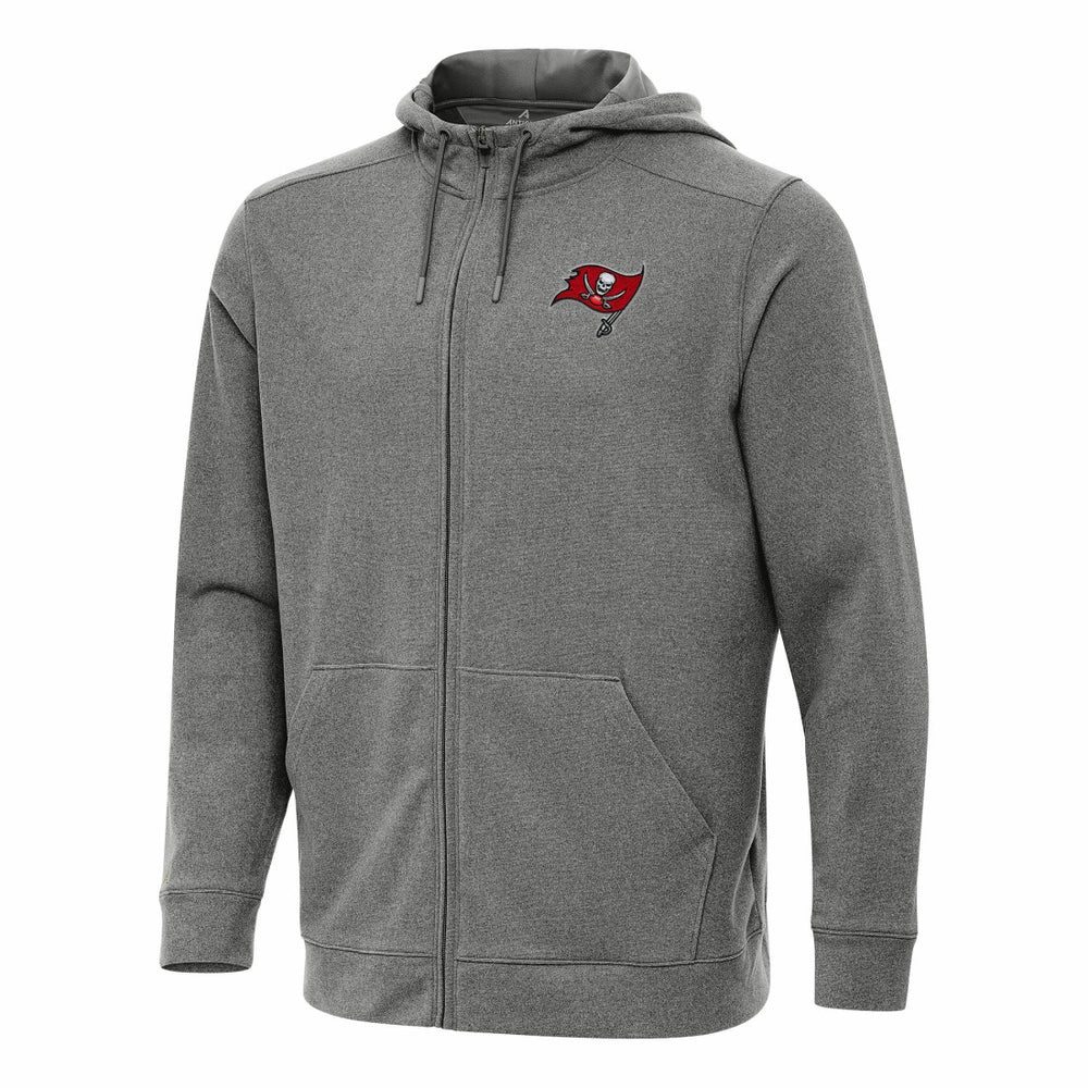 Antigua Effortless Full-Zip Hoodie - Tampa Bay Buccaneers Hoodies