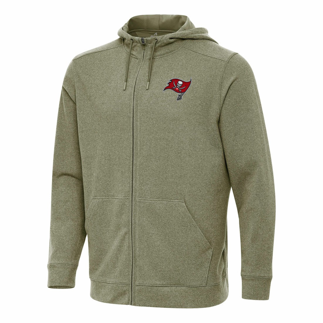 Antigua Effortless Full-Zip Hoodie - Tampa Bay Buccaneers Hoodies