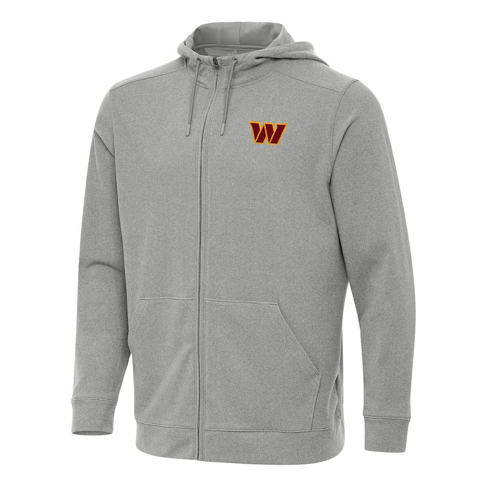 Antigua Effortless Full-Zip Hoodie - Washington Commanders Hoodies