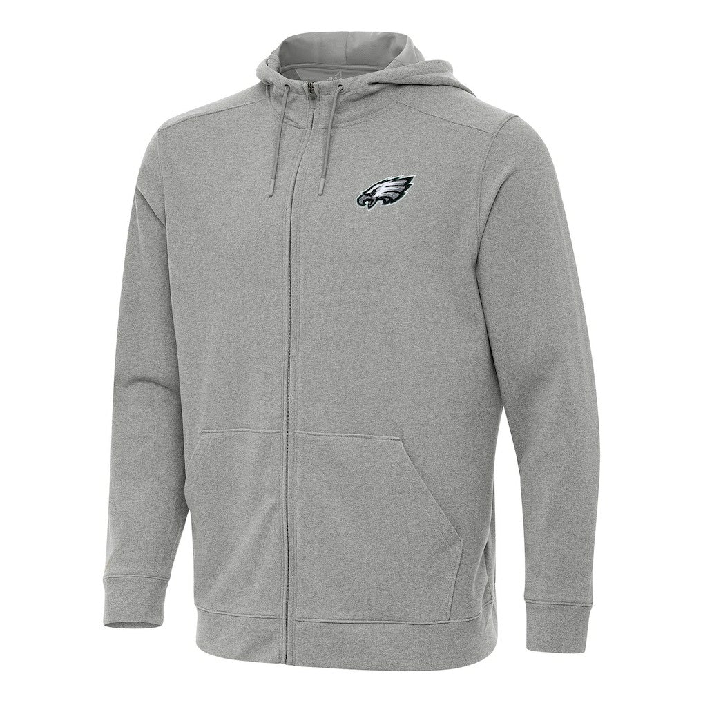 Antigua Effortless Full-Zip Hoodie - Philadelphia Eagles Hoodies