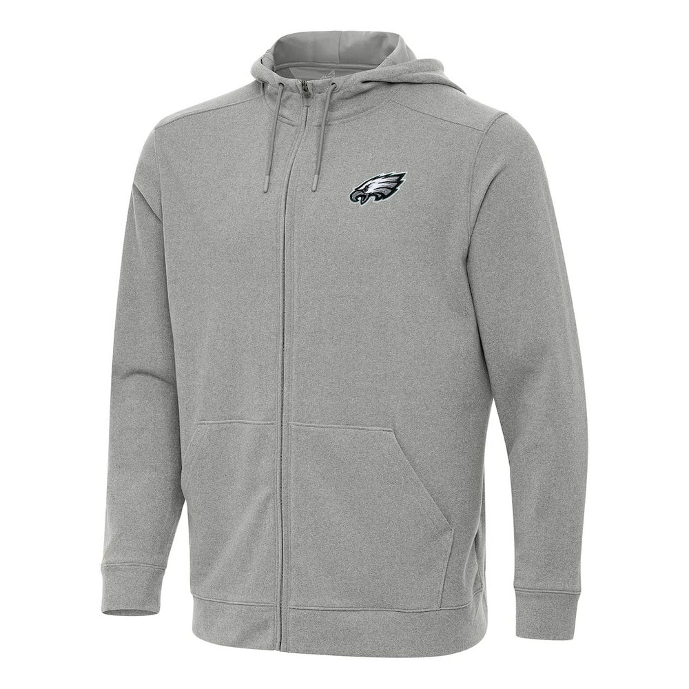 Antigua Effortless Full-Zip Hoodie - Philadelphia Eagles Hoodies