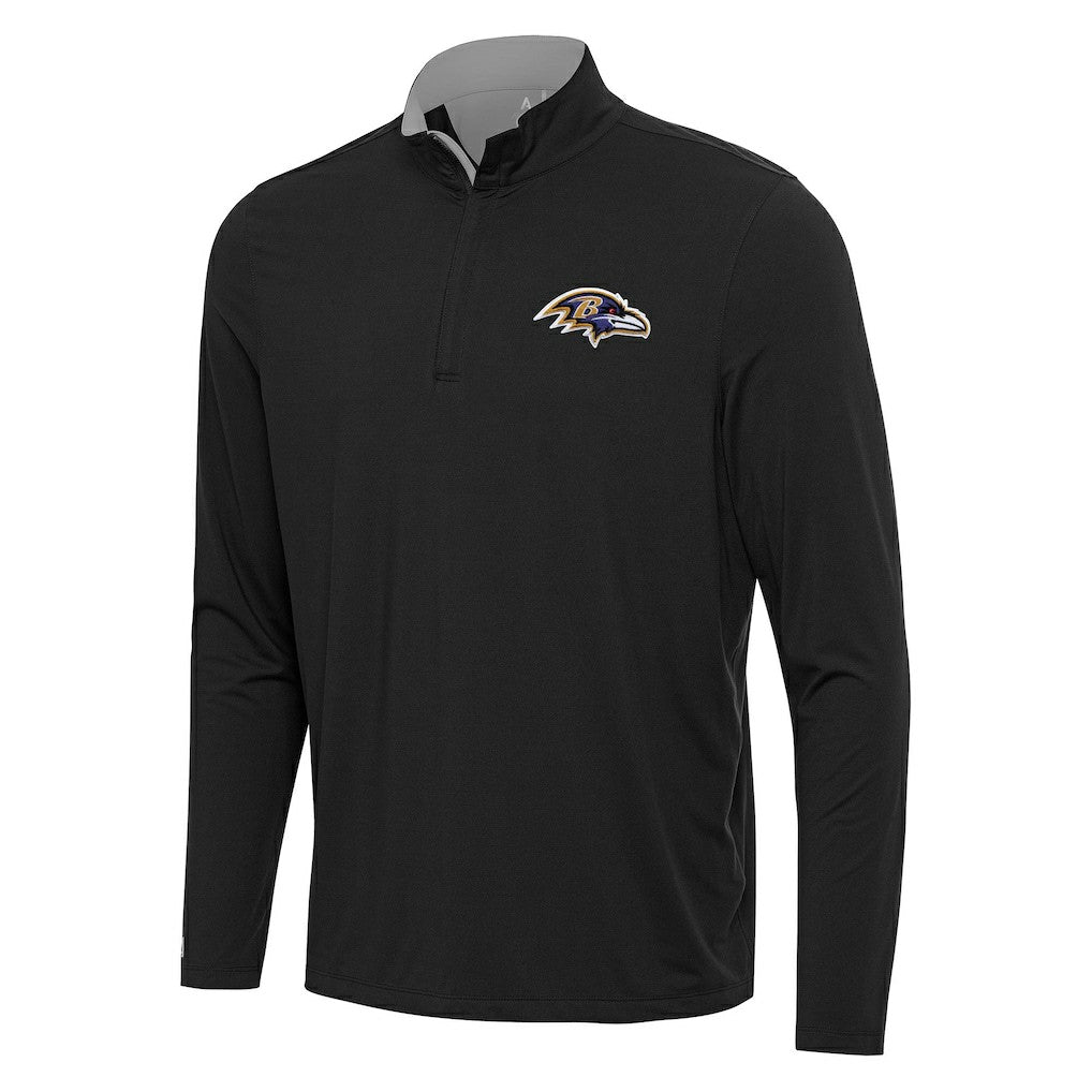 Antigua Content Quarter-Zip Pullover Top - Baltimore Ravens Pullover