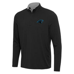 Antigua Content Quarter-Zip Pullover Top - Carolina Panthers Pullover
