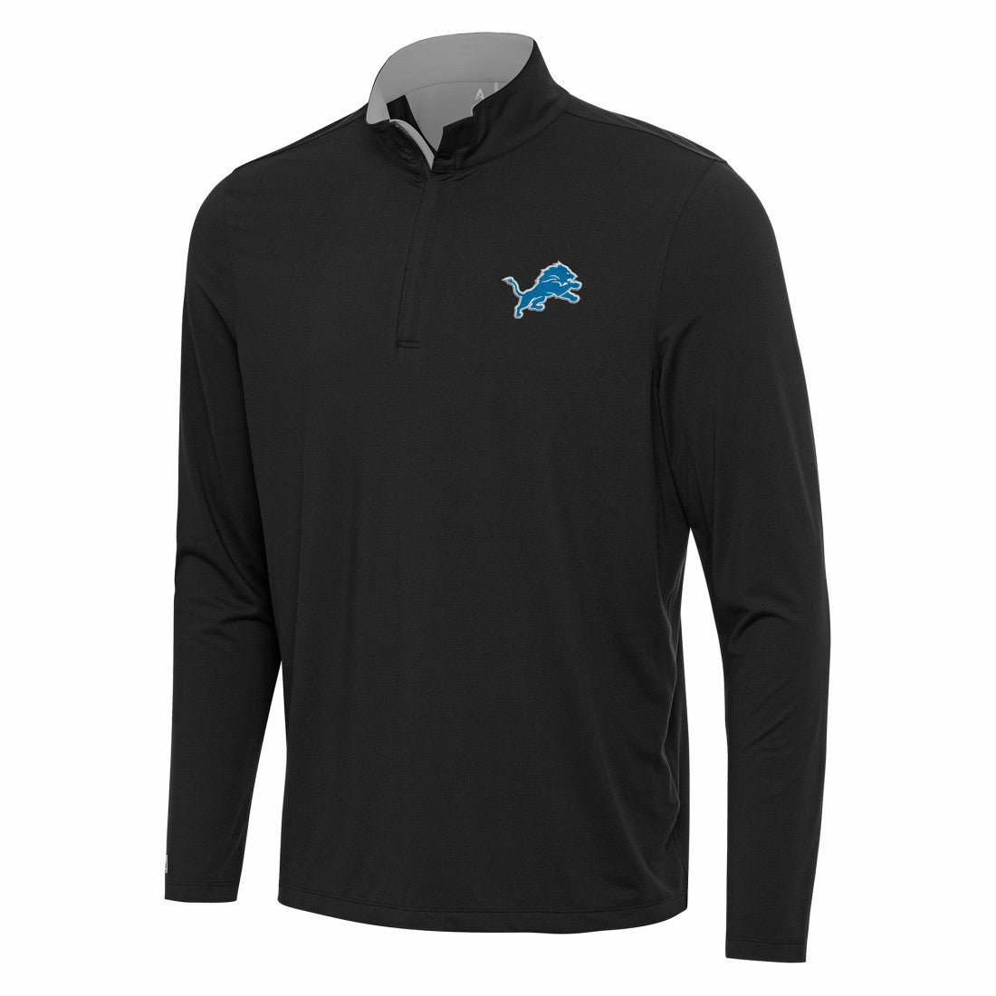 Antigua Content Quarter-Zip Pullover Top - Detroit Lions Pullover