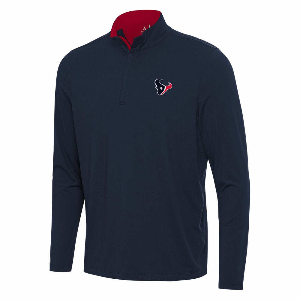 Antigua Content Quarter-Zip Pullover Top - Houston Texans Pullover