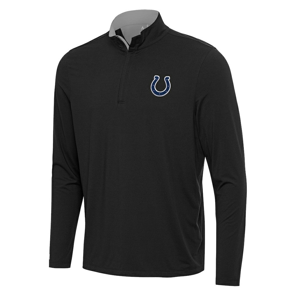 Antigua Content Quarter-Zip Pullover Top - Indianapolis Colts Pullover